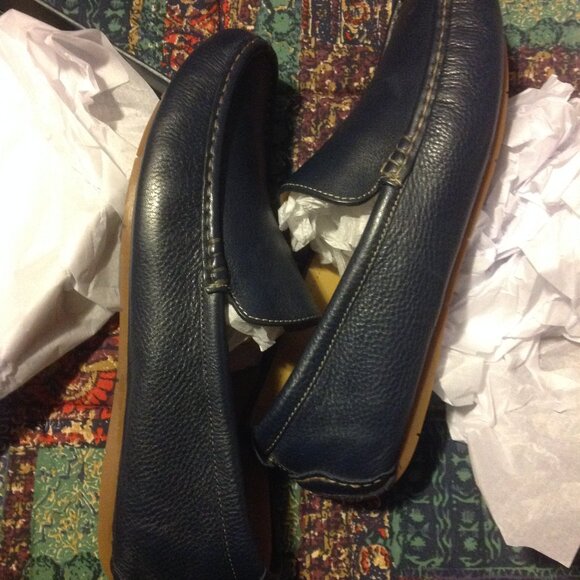 Cole Haan Men\'s Somerset Blue Leather Loafers - 11.5M - New in Box main image 10